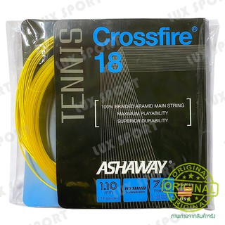 ภาพขนาดย่อของสินค้าASHAWAY CROSSFIRE 18 เอ็นไม้เทนนิส made in USA แท้ %