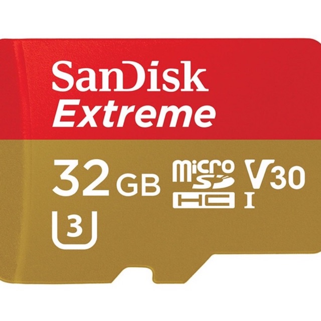 ประกัน-synnex-แท้-sandisk-extreme-micro-sd-card-32gb-sdxc-a2-u3-r-w-100-60mb-s-memory-เมมโมรี่-game-nintendo-switch