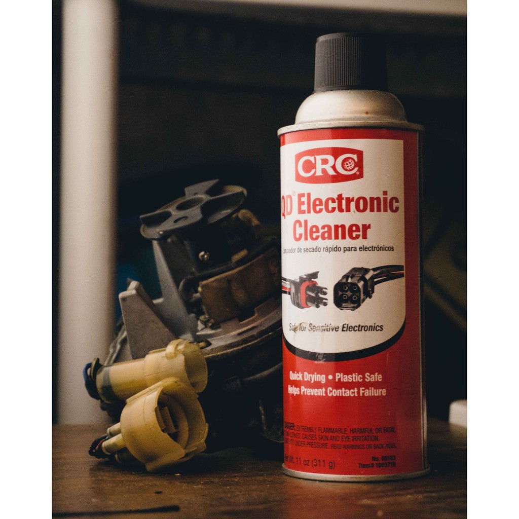 น้ำยาล้างหน้าสัมผัสไฟฟ้า-ชนิดแห้งเร็ว-crc-qd-electronic-cleaner-127g