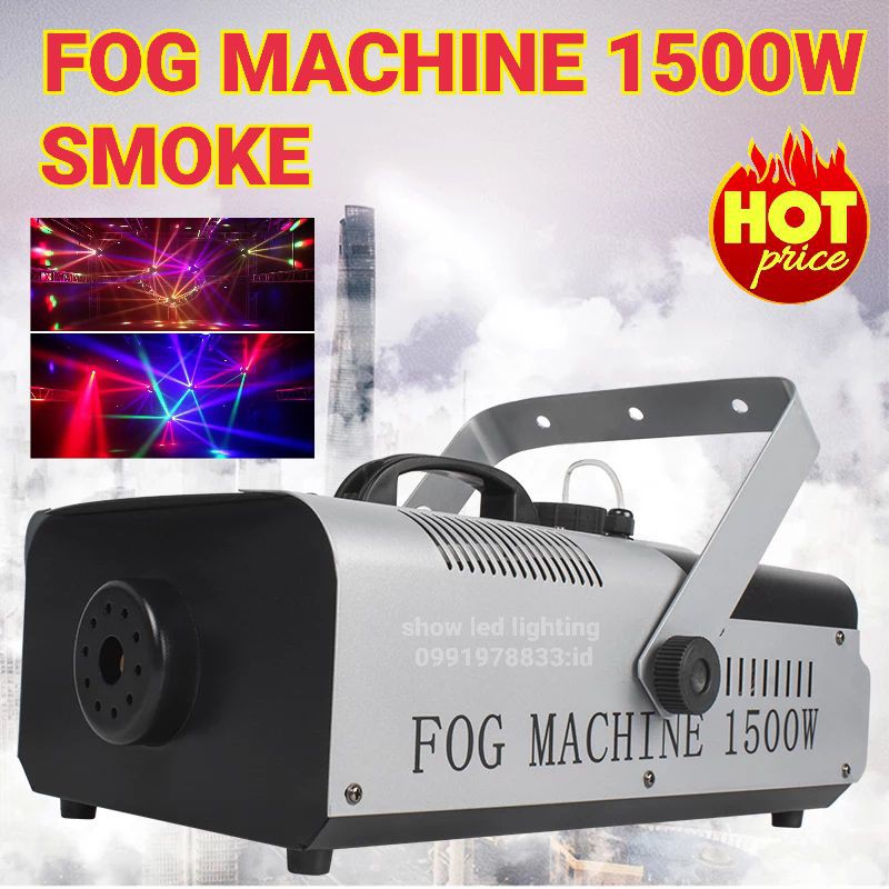 smoke-1500w-1000w-fog-machine-สโมค1500w-1000w-led-มี-2-รุ่น-กดเลือกเอา-รุ่นธรรมดา-และรุ่นมีไฟ-led-เครื่องทำควัน