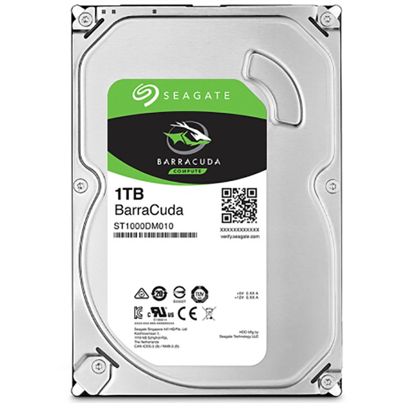 Seagate BarraCuda HDD ( ฮาร์ดดิสก์ )1 TB 3.5 Inch Internal Hard Drive ...