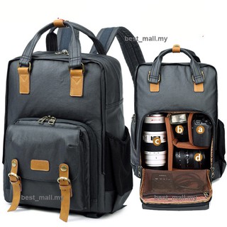 Digital DSLR Camera Bag Backpack Case Travel Sling Shoulder Bag for Canon Nikon