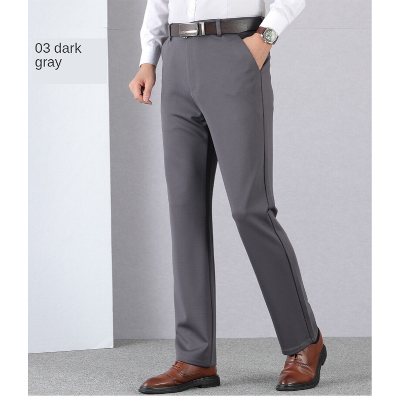 yyw106-กางเกงสแล็คชาย-ผ้ายืด-ทรงกระบอกเล็ก-กางเกงสแลคผู้ชาย-กางเกงใส่ทำงานผช-ลดราคาครั้งใหญ่