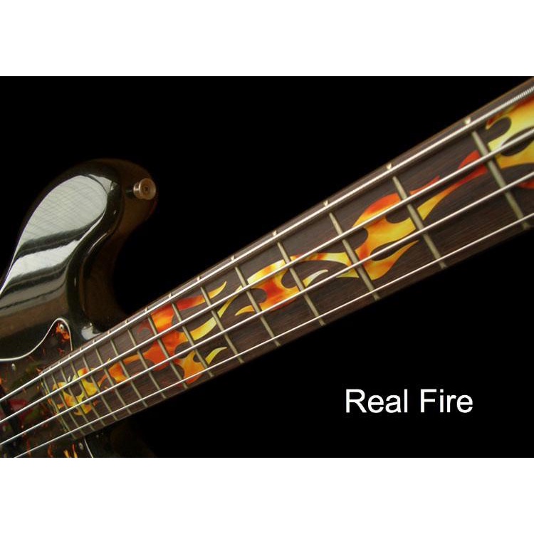 FIRE FLAMES Inlay Sticker for BASS | Shopee Thailand