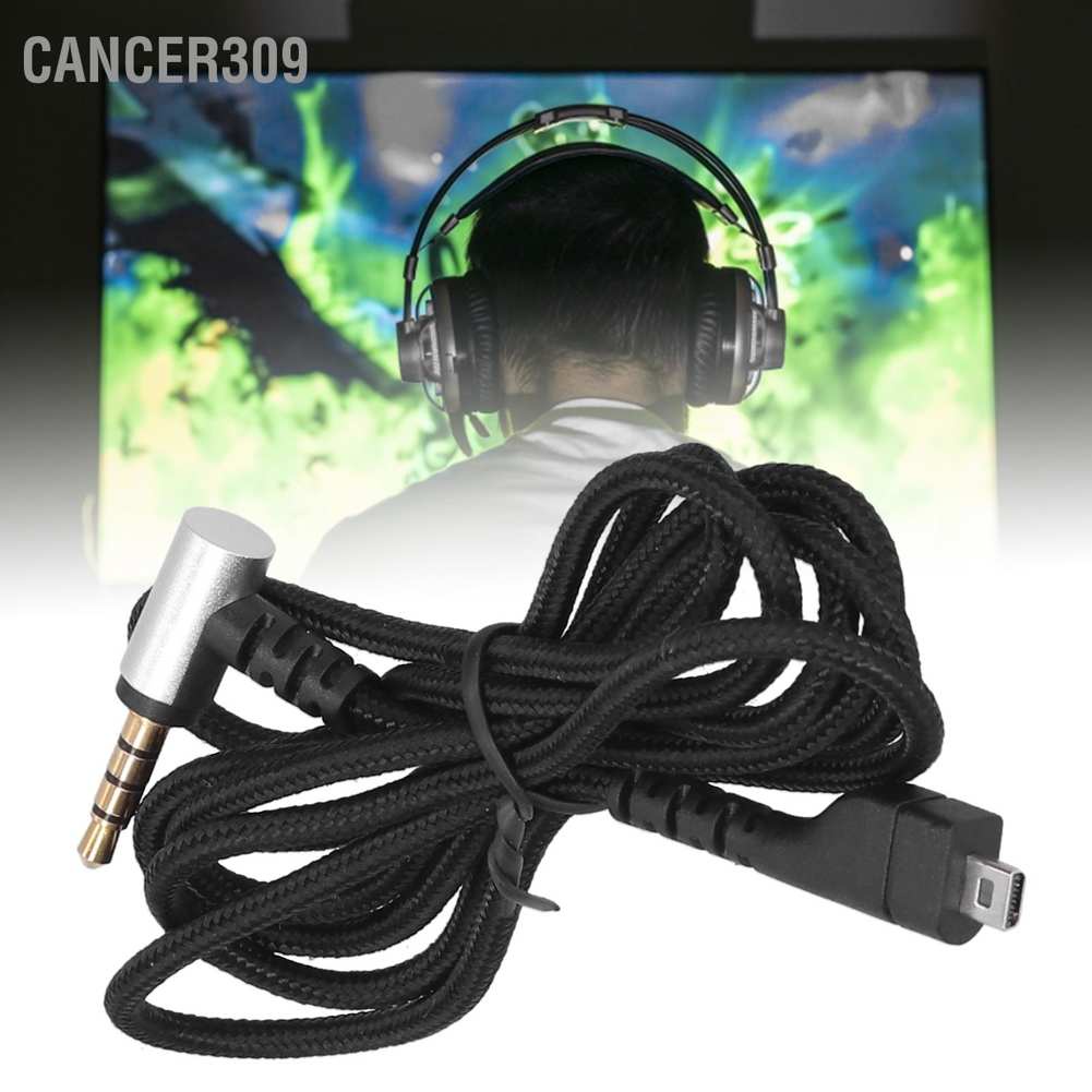 cancer309-game-headphone-cable-audio-headset-wire-fit-for-steelseries-arctis-3-5