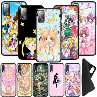 Zca10 เคสโทรศัพท์มือถือ ซิลิโคนนุ่ม ลายอะนิเมะเซเลอร์มูน การ์ด Captor Sakura สําหรับ Redmi 5Plus 9 9A 9C 9T