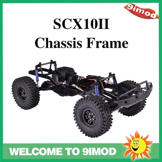 Austar SCX10ii กรอบฐานล้อ 313 มม. สําหรับรถไต่หินบังคับ 1/10 AXIAL SCX10 II 90046 90047 DIY