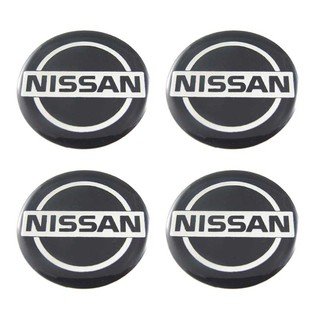 50mm. สติกเกอร์ NISSAN สติกเกอร์ติดดุมล้อ สติกเกอร์เรซิ่น กว้าง 50 มิล.(5เซนติเมตร)