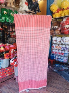 ภาพขนาดย่อของภาพหน้าปกสินค้าผ้าขาวม้าพื้นบ้านแท้เย็บขอบ จากร้าน sukandasakdamas บน Shopee ภาพที่ 2