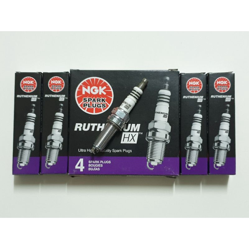 หัวเทียน NGK RUTHENIUM HX แท้ 💯% [Made in Japan] ใช้สำหรับรถยนต์ Honda ...