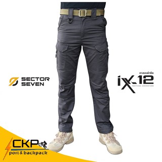 สีเทาเข้มix12c กางเกงแทคติคัลกิจกรรมกลางแจ้งรุ่นผ้ายืดคุณภาพดี สินค้าทนทานคุณภาพใช้ได้ทั้งตำรวจทหาร