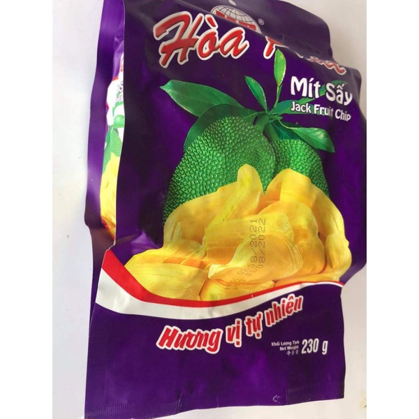 ภาพสินค้าขนุนอบกรอบ​230กรัม​ Hoa Phat Mit​Say​Jack fruit chip จากร้าน sangiam_uraiwan บน Shopee ภาพที่ 3