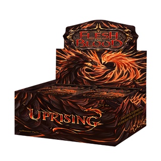 Flesh &amp; Blood TCG : Uprising Booster Box card game การ์ดเกม