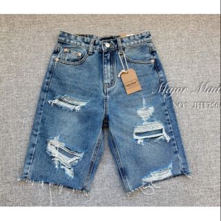 JH1756#ยีนส์ขา3ส่วน มีS-XL#jeans house