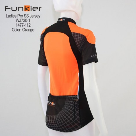 เสื้อจักรยานแขนสั้นผู้หญิง-funkier-wj-730-1-ส้ม