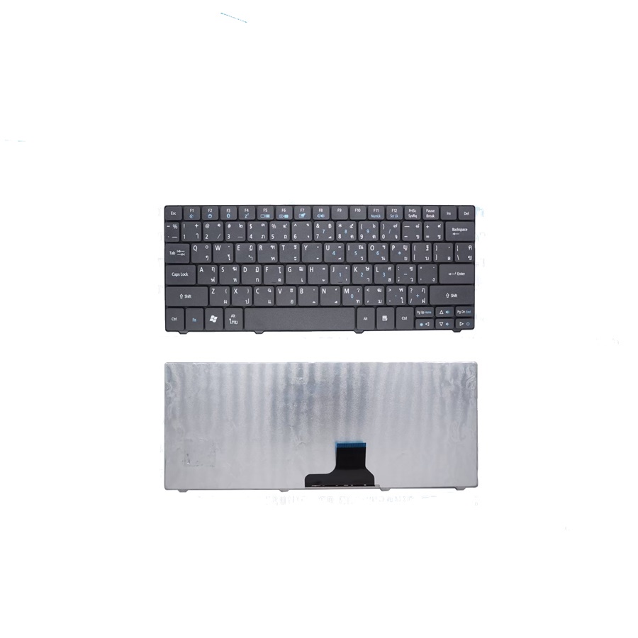 keyboard-notebook-acer-1410-สำหรับ-aspire-one-751-721-722-1410-1810t-1830t-1825-คีย์บอร์ดเอเซอร์-ไทย-อังกฤษ
