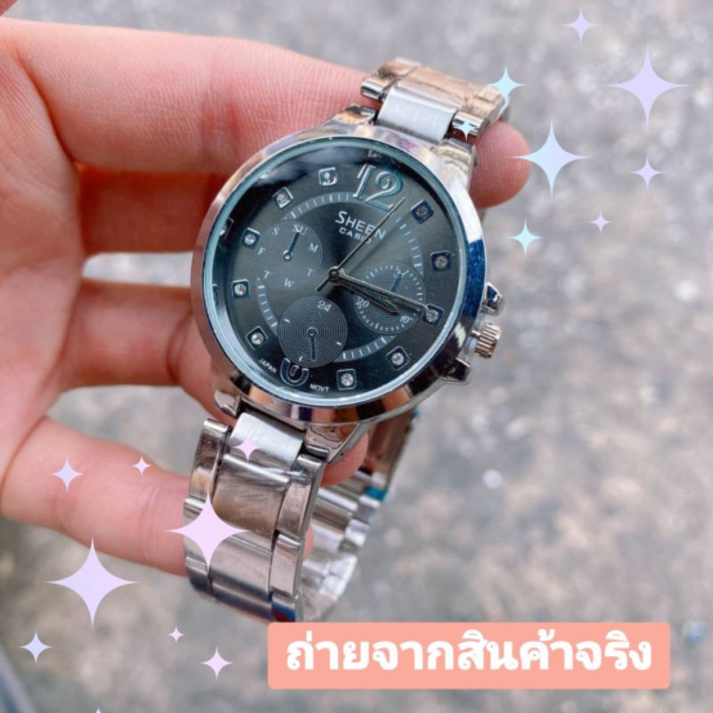 นาฬิกาcasio-sheen-รุ่นขายดี-รับประกันตัวถ่าน1ปี