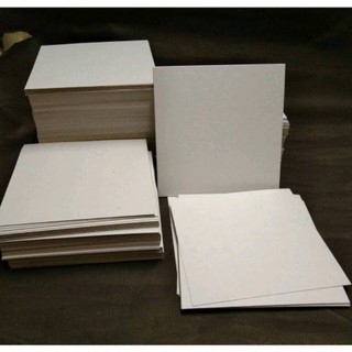 สินค้า กระดาษรองก้นถุงจีบ 1 กิโล กระดาษหน้าขาวหลังเทาหนา 310 แกรม