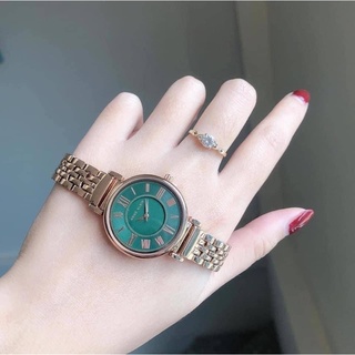 นาฬิกา ANNE KLEIN Green Dial Ladies Watch #AK/2158GNRG #30มม