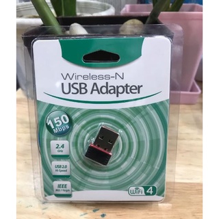 ส่งจากไทย USB Wifi ไวไฟ Wireless USB Adapter 2.4Ghz 150Mbps.พร้อมส่ง ไวฟาย วายฟาย