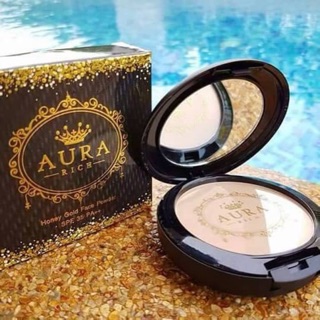 ใหม่! แป้งพัพ AURA RICH SPF 35 PA++Honey