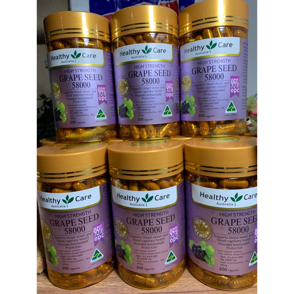 healthy-care-grape-seed-58000-mg-สารสกัดจากเมล็ดองุ่น-ผิวเรียบเนียน-ลดริ้วรอย