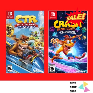 Crash Bandicoot 4 / Crash Team Racing Nintendo Switch Games (มือ1)