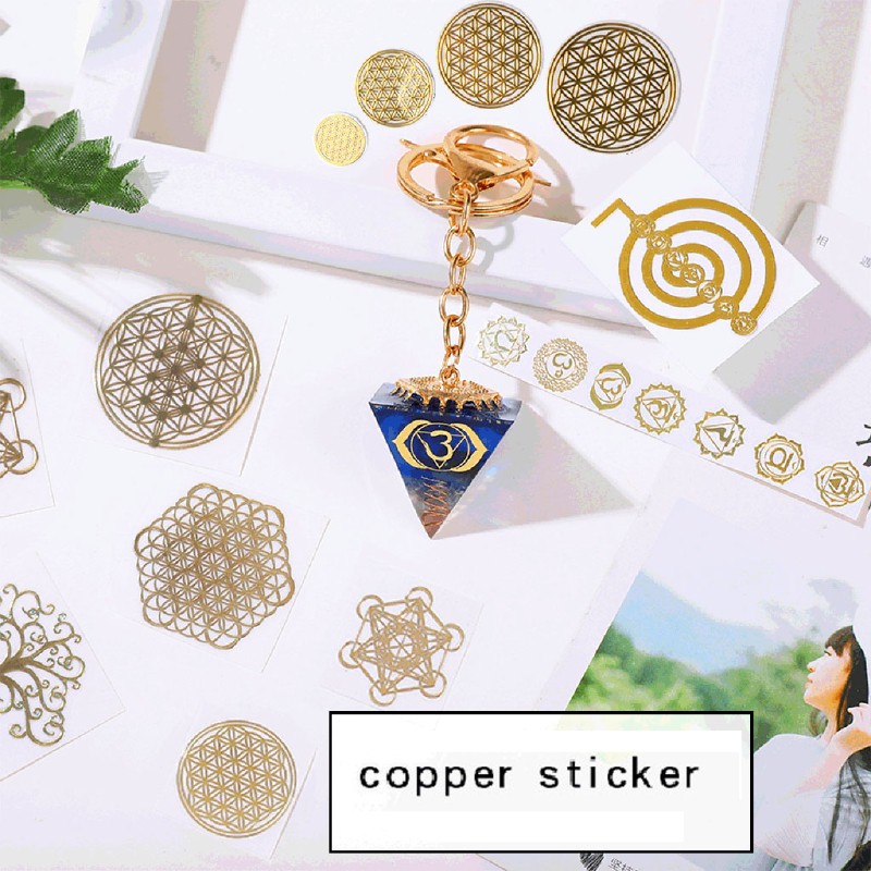 cc-7-chakra-copper-energy-tower-orgonite-สติ๊กเกอร์พีระมิด-diy-สําหรับติดตกแต่ง