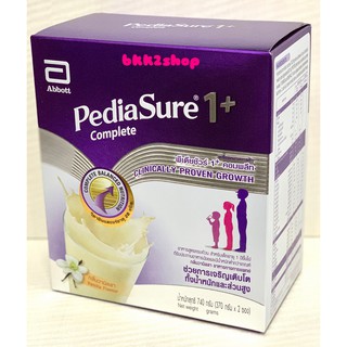 ราคาPEDIASURE 1+ Complete Vanilla 740 g อาหารสูตรครบถ้วน Exp.เดือน 10 ปี 2023