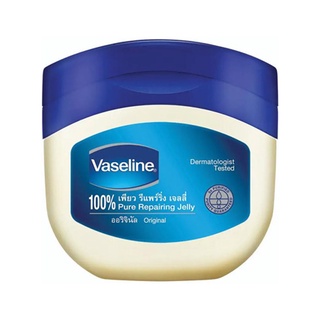 Vaseline วาสลีน 100% เพียว รีแพร์ริ่ง เจลลี่ ออริจอนอล 50 มล