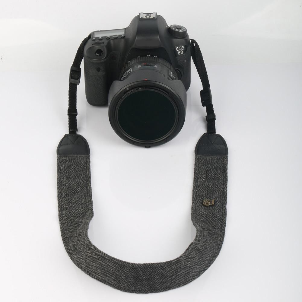 ภาพสินค้าสายคล้องกล้อง คล้องคอ สไตล์วินเทจ สำหรับ กล้อง Sony Nikon Canon Olympus DSLR จากร้าน domybestshop.th บน Shopee ภาพที่ 3
