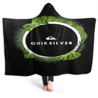 Quiksilver ผ้าห่มมีฮู้ดพิมพ์ลายดิจิตอลให้ความอบอุ่น