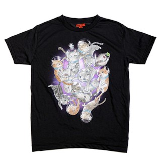 เสื้อยืด แขนสั้น แชปเตอร์วัน สเก๊ตบุ๊ค ลาย แมวอวกาศ ผ้านิ่ม / Space Cat Chapter One Sketchbook Soft T-Shirt