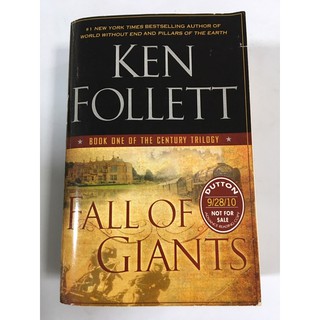 Fall of Giants โดย Ken Follett ปกอ่อน