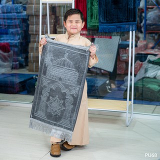 ภาพขนาดย่อของภาพหน้าปกสินค้าผ้าปูหนานุ่มผืนเล็ก รุ่นพิเศษหนานุ่มพิเศษ PU68 จากร้าน warismuslim บน Shopee