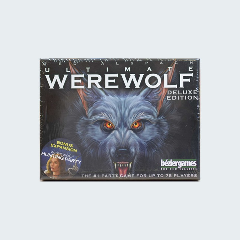 ภาพหน้าปกสินค้าUltimate Werewolf : Deluxe Edition Board Game (ภาษาอังกฤษ) - บอร์ดเกม เกมล่าปริศนามนุษย์หมาป่า
