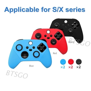 Btsg เคสซิลิโคนป้องกันสําหรับ Xbox Series X S Gamepad Game