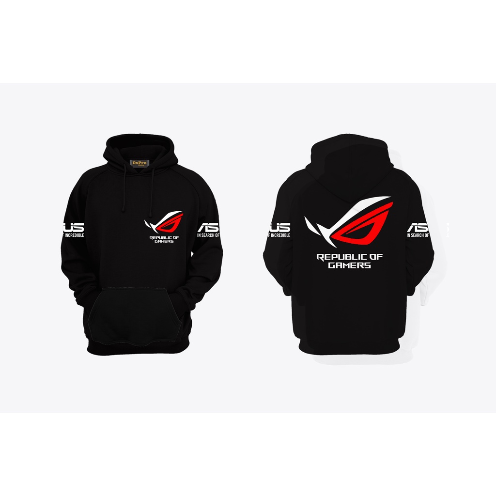 เสื้อแจ็กเก็ตกันหนาว มีฮู้ด ROG GAMING DISTRO พรีเมี่ยม แบบหนา | Shopee ...