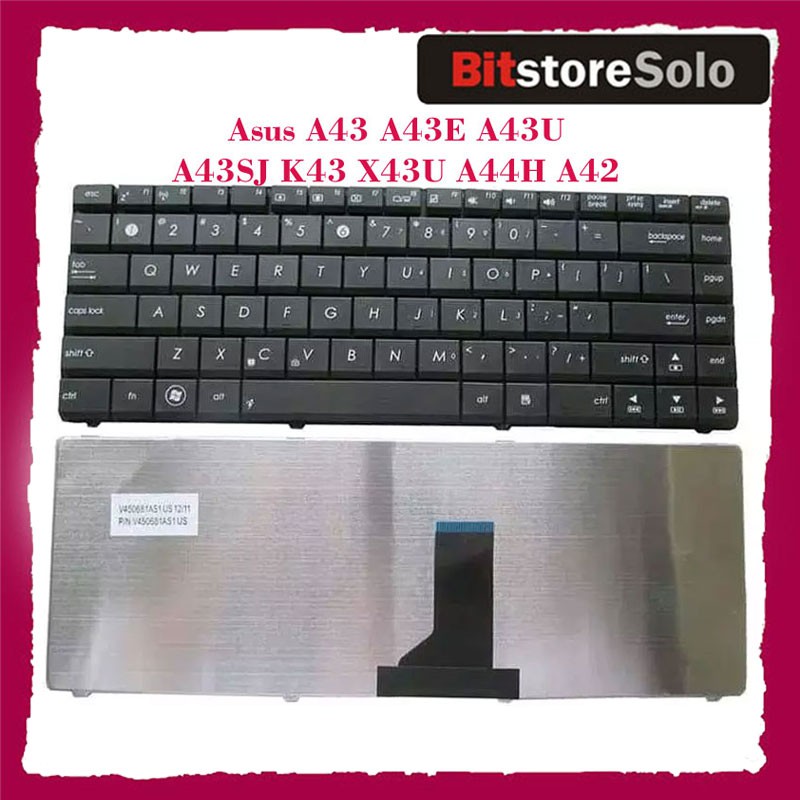 คีย์บอร์ดแล็ปท็อป Asus K43 Series | Shopee Thailand
