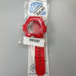 G-SHOCK กรอบ+สายนาฬิกาเรซิน GD-X6900RD-4