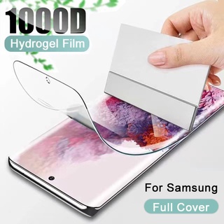 ภาพหน้าปกสินค้าฟิล์มไฮโดรเจลกันรอย แบบเต็มจอ ขอบโค้ง สำหรับ Samsung Galaxy S22 Ultra 5G Note 20 S21 Fe S20 Plus S10 5G Note 10 9 8 ที่เกี่ยวข้อง