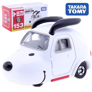 แท้ 100% จากญี่ปุ่น โมเดล รถสนูปปี้ Takara Tomy Tomica Cars No.153 Snoopy Japan Landing 50th Anniversary!