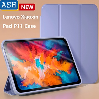 Ash เคสหนังนิ่ม ฝาพับ สําหรับ Lenovo Tab P11 11 นิ้ว P11 Plus Tab P11 Pro 2021 Lenovo Xiaoxin Pad 11 11.5 นิ้ว