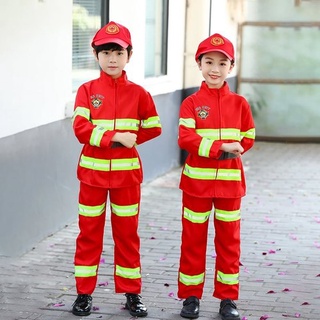 ชุดดับเพลิง จิ๋ว ชุดอาชีพ เด็ก-ผู้ใหญ่ fire fighter