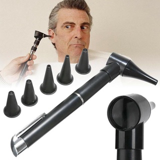 1 ชุด การวินิจฉัยทางการแพทย์ ไฟส่องหู otoscope แว่นขยาย เครื่องมือเบาหู ชุดคลินิก เครื่องมือทําความสะอาด ที่ป้องกันหู ปากกาจมูก