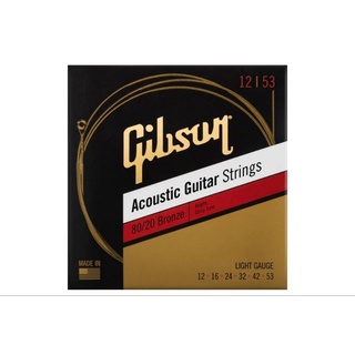 สายกีตาร์โปร่ง Gibson No.12-53