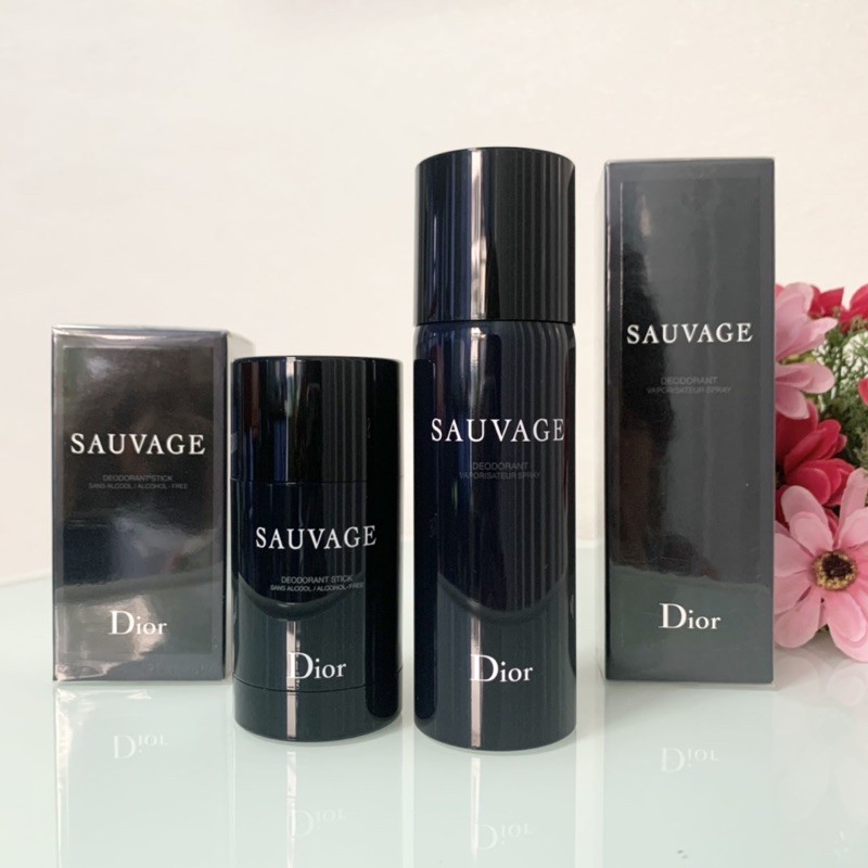 แท้-dior-sauvage-deodorant-spray-amp-stick-150ml-สเปรย์ระงับกลิ่นกาย