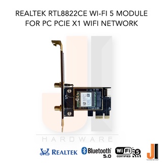 Realtek RTL8822CE Wi-Fi 5 Pcie x1 wireless lan + bluetooth v.5.0 dual ...