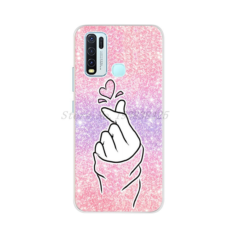 เคสโทรศัพท์มือถือพิมพ์ลาย-cat-unicorn-สําหรับ-vivo-y50-1935-y30-1938