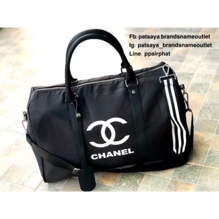 Chanel ‼️แท้💯พรรเมี่ยมกิ๊ฟ New item! ใช้ได้ทั้งหญิงชายกับ travel &amp; fitness bag จากงานพรีเมี่ยมกิ้ฟแบรนด์หรูอย่างChanel